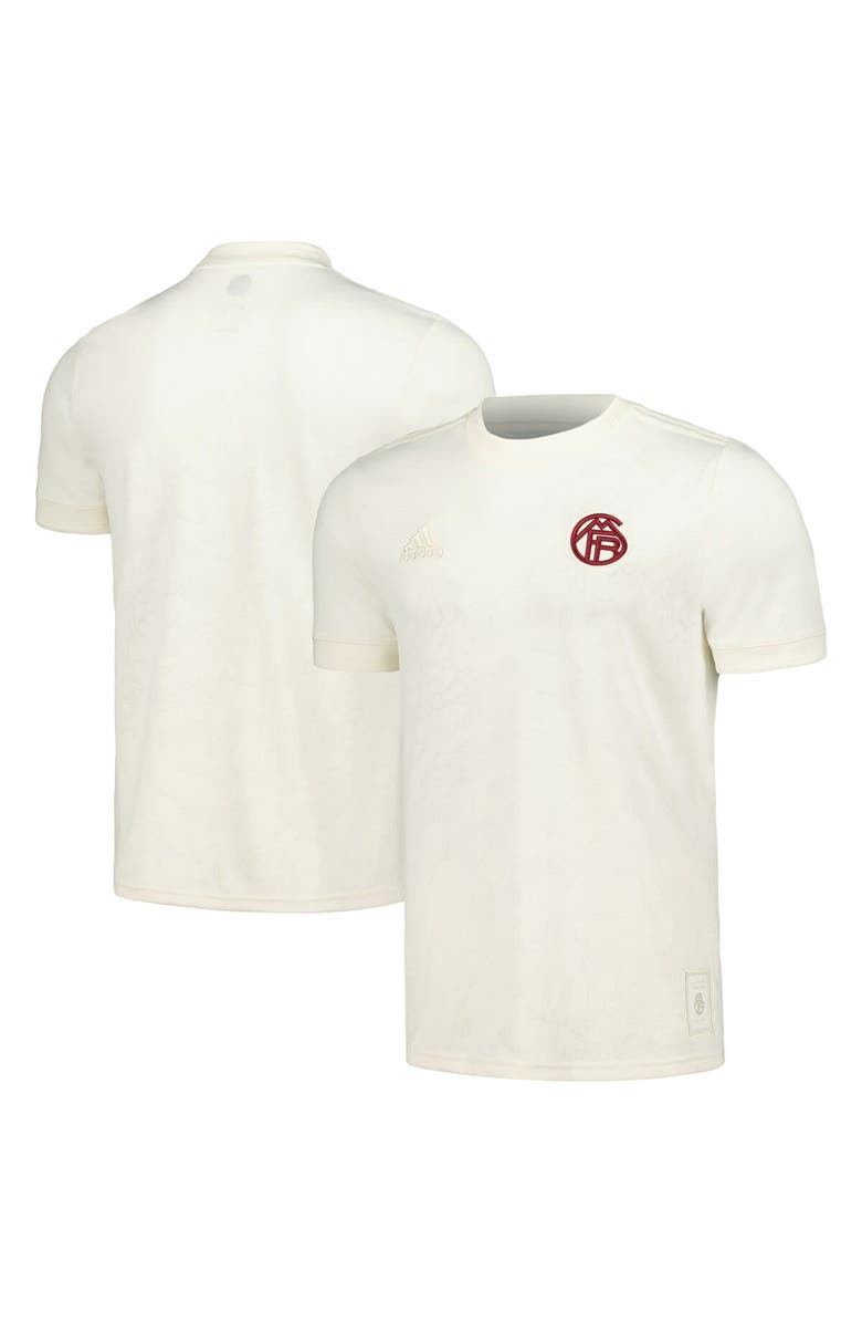 adidas Men's adidas  White Bayern Munich 2023/24 Third Lifestyle Jersey, Alternate, color, 