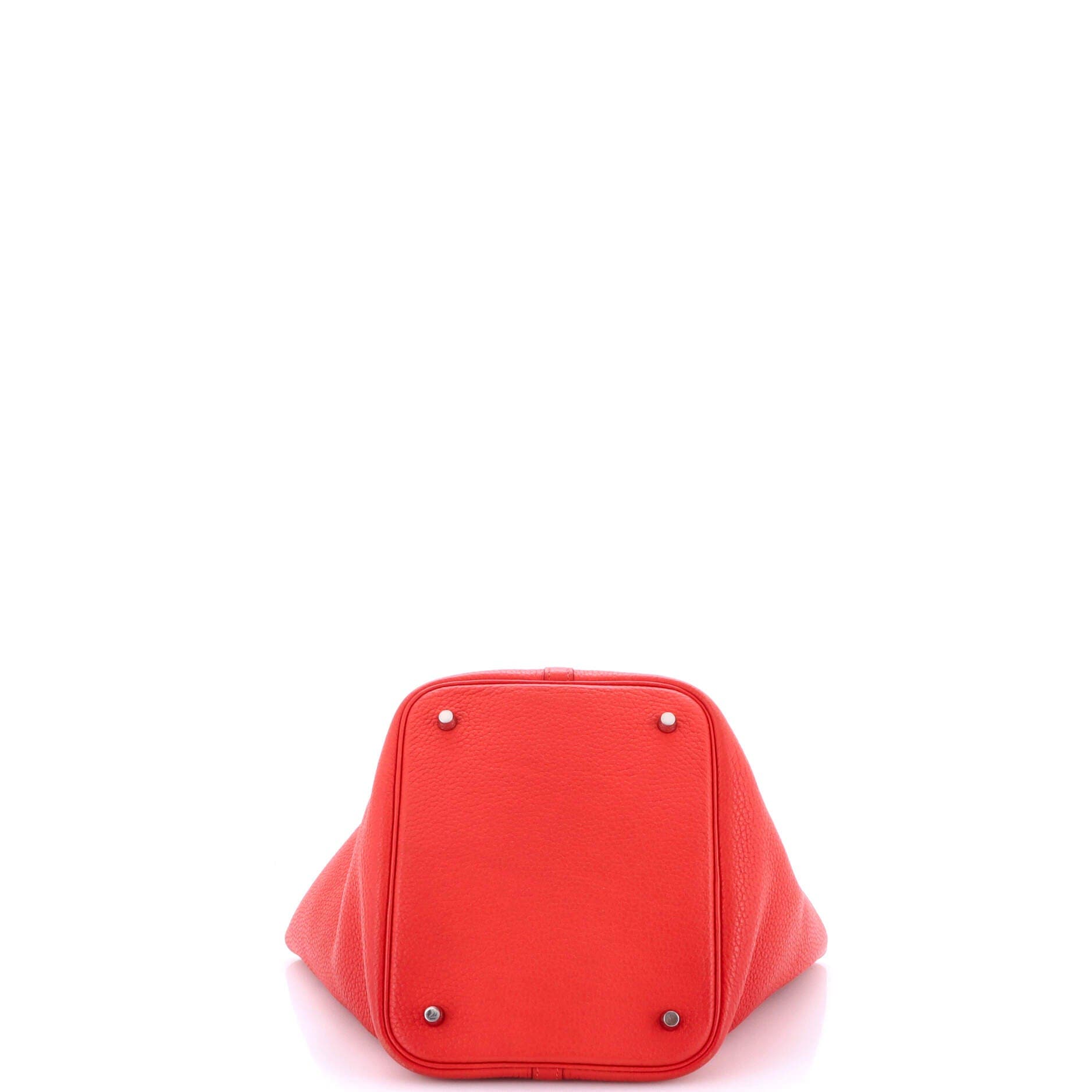 Picotin Lock Bag Clemence MM, Alternate, color, Red