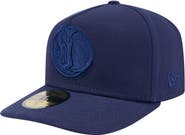 New Era Men's New Era  Navy Dallas Mavericks Colorpack A-Frame Pinch Front 59FIFTY Fitted Hat
