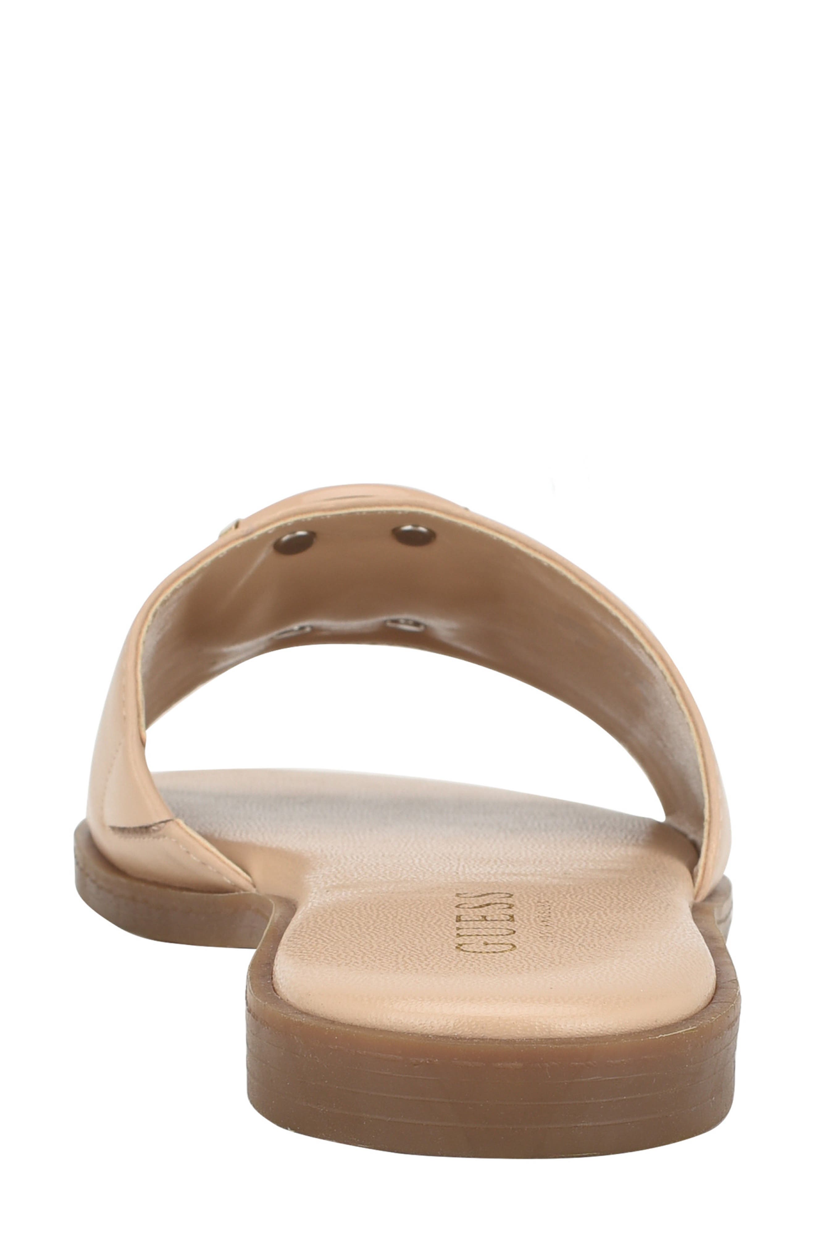 Magnify Slide Sandal, Alternate, color, LIGHT NATURAL