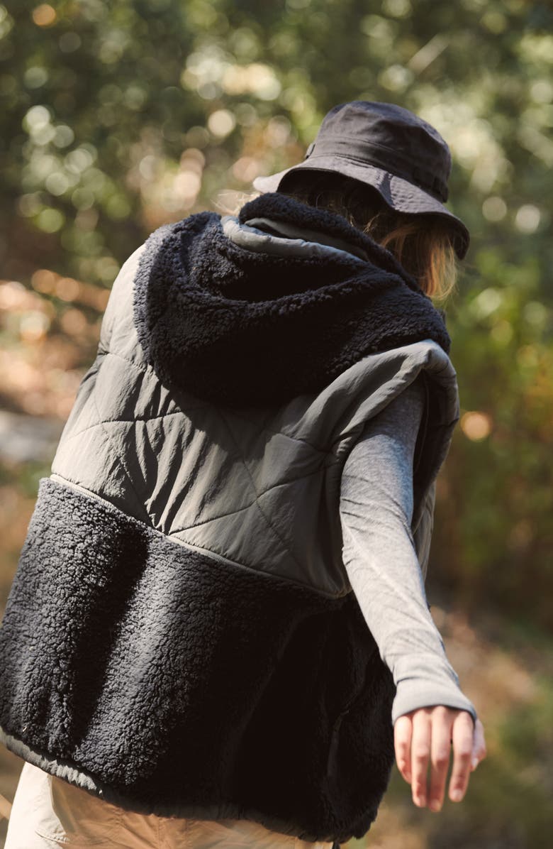FP Movement by Free People Adventure Awaits Fleece Vest, Alternate, color, 