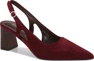 BERNESS Margaret Faux Leather Slingback Pump