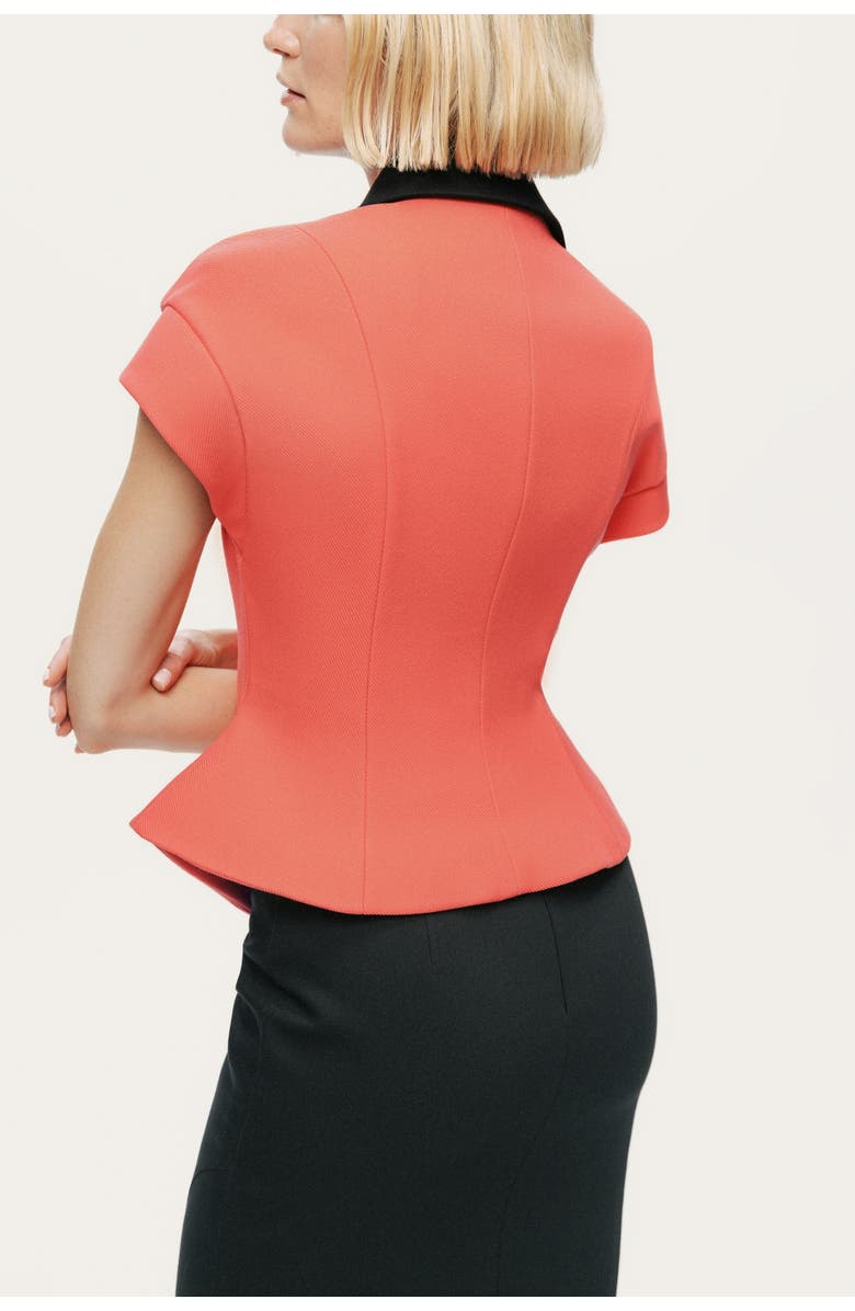 Nocturne Short Sleeve Tailored Vest, Alternate, color, Multi-Colored