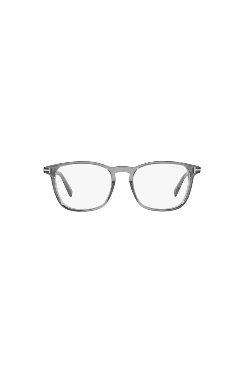 52mm Square optical glasses, Alternate, color, Grey