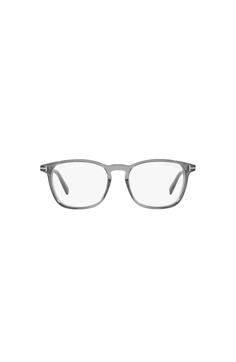 TOM FORD 52mm Square optical glasses, Alternate, color, Grey