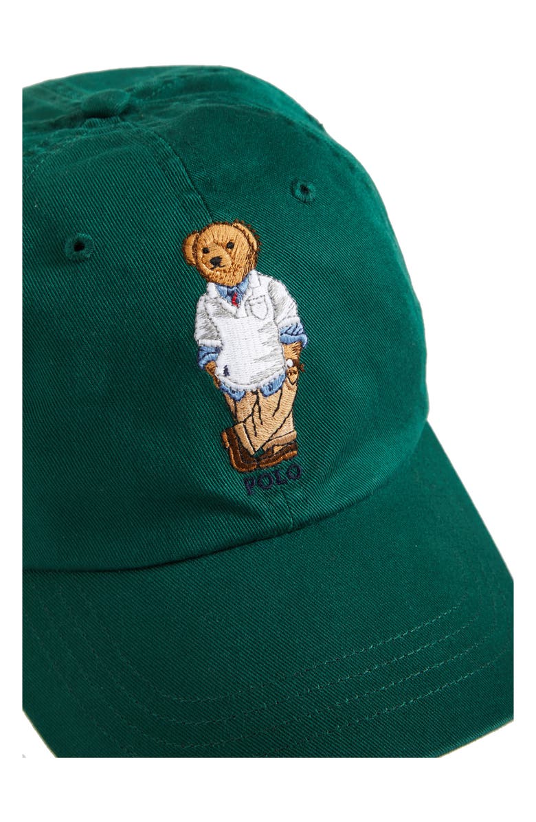 Polo Ralph Lauren Bear Twill Baseball Cap, Alternate, color,