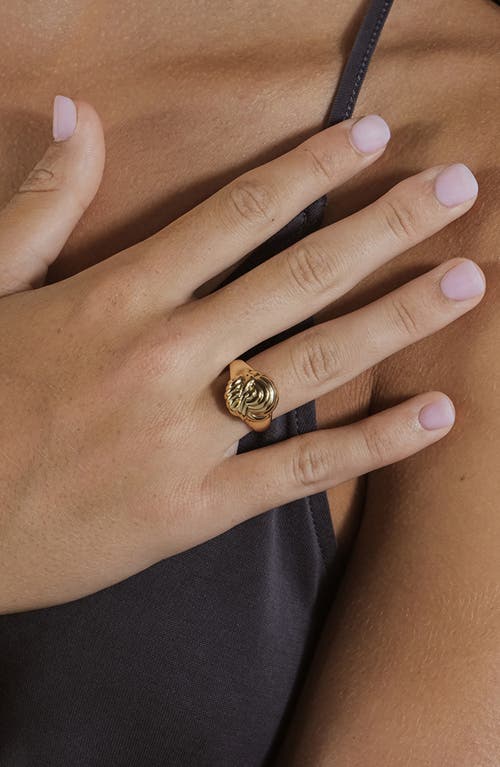 Sterling Forever Brioche Twist Ring