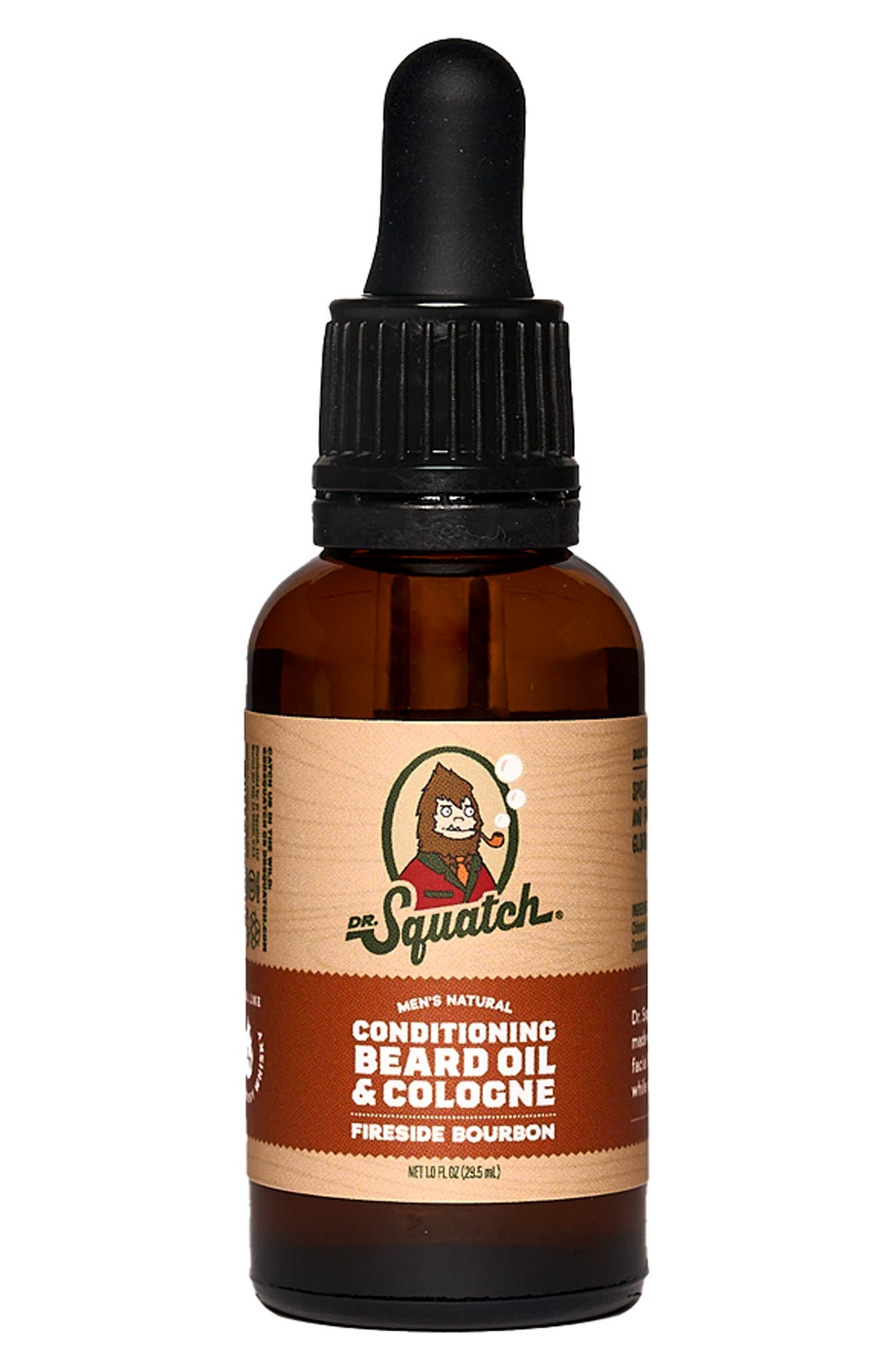 Dr. Squatch Fireside Bourbon Conditioning Beard Oil & Cologne