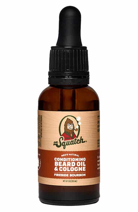 Dr. Squatch Fireside Bourbon Conditioning Beard Oil & Cologne