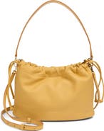 Strathberry Midi Leather Drawstring Handbag