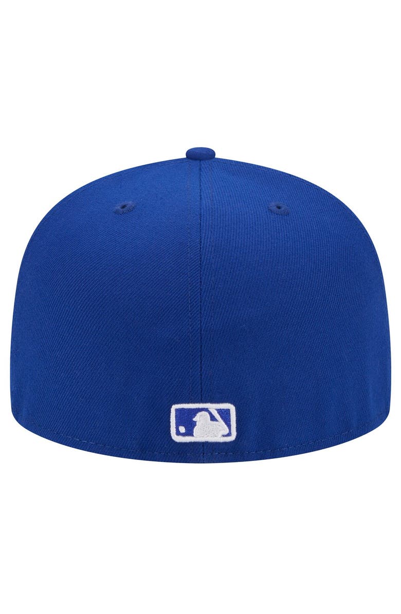 New Era Men's New Era Royal Miami Marlins White Logo 59FIFTY Fitted Hat, Alternate, color, Royal