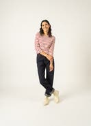 Saint James GALATHEE II - ¾ Sleeve Breton Striped Top