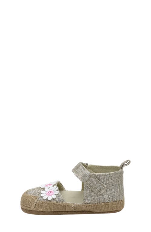 Robeez ® Kids' Daisies Crib Shoe In Tan