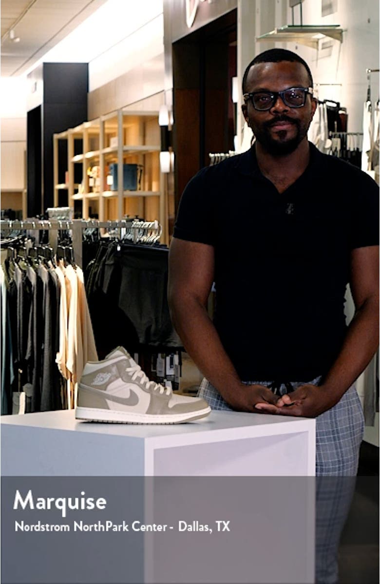 Air Jordan 1 Mid Basketball Sneaker, sales video thumbnail