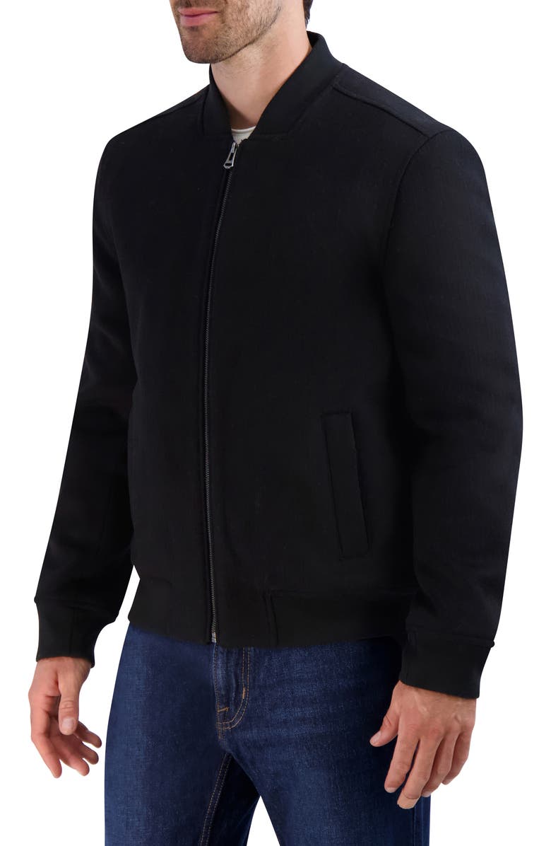 Cole Haan Wool Blend Bomber Jacket, Alternate, color,