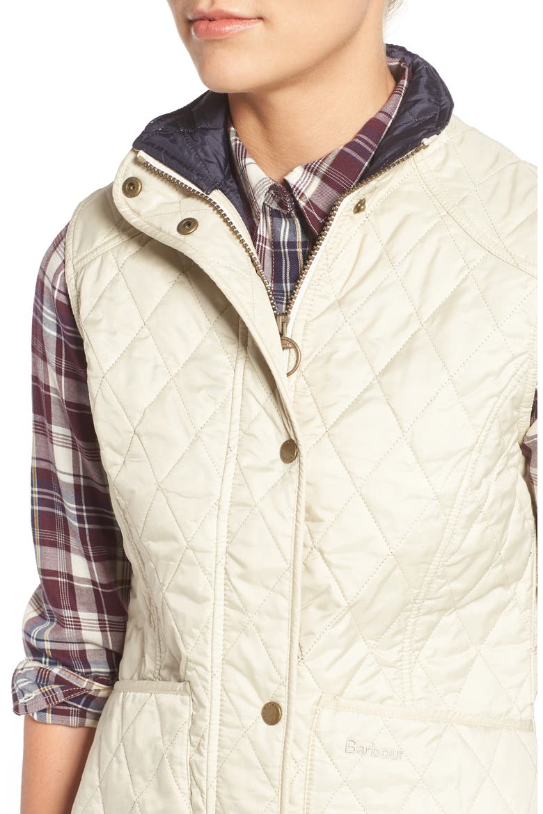 Summer Liddesdale Gilet Vest, Alternate, color, PEARL/ NAVY