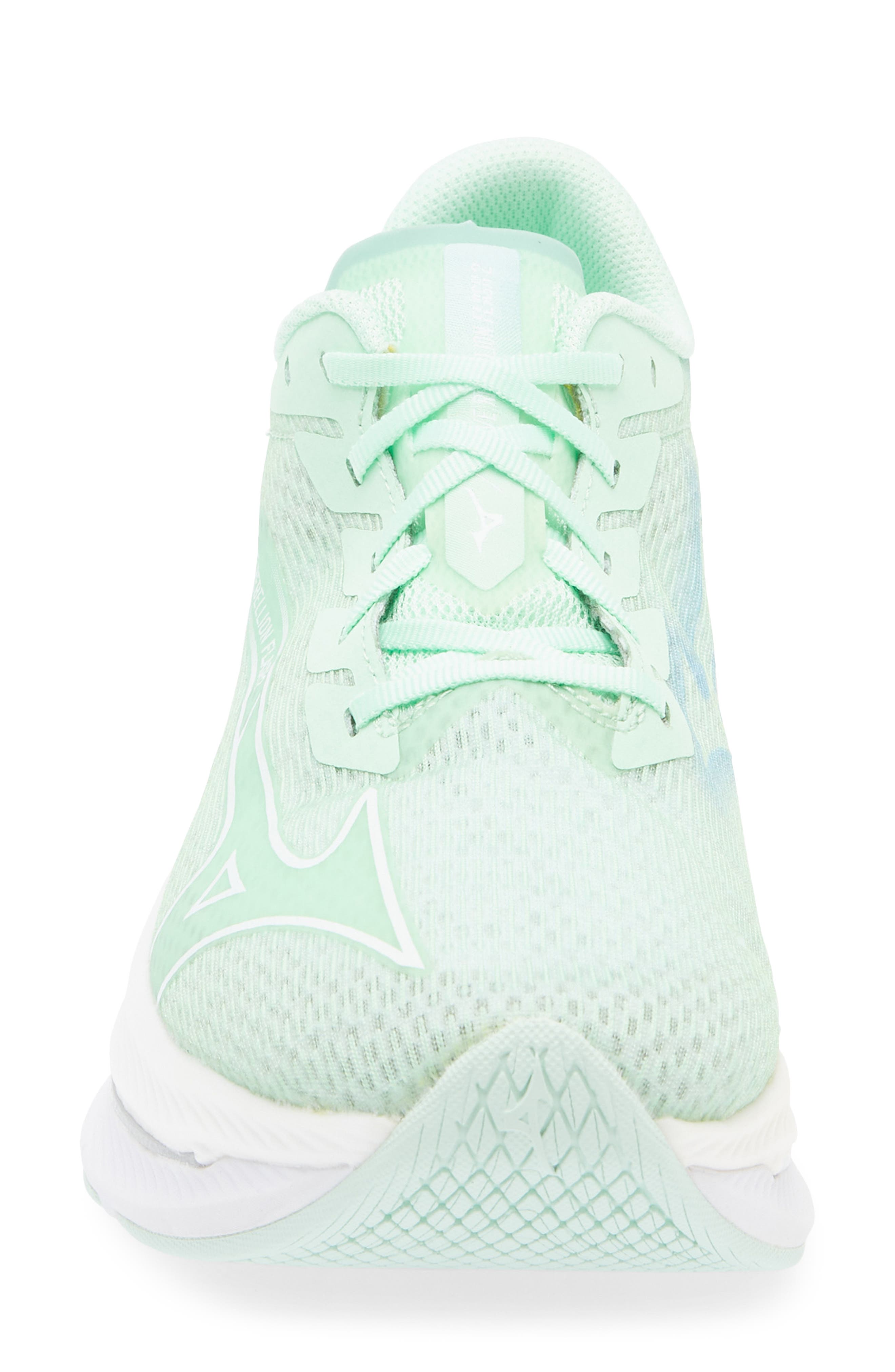 Mizuno Wave Rebellion Flash 2 Running Shoe, Alternate, color, Neo Mint-White