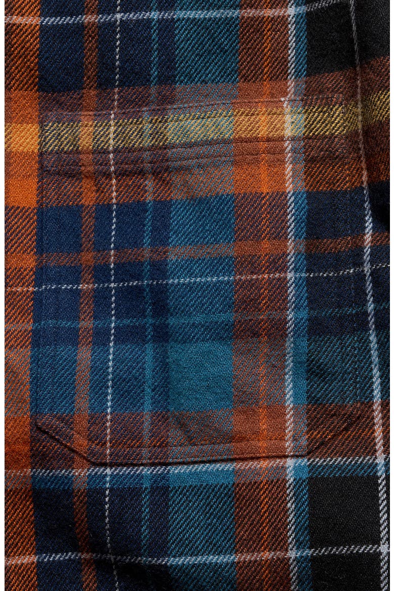 Tuscumbia Microblock Plaid Organic Cotton Flannel Button-Down Shirt, Alternate, color, MULTI
