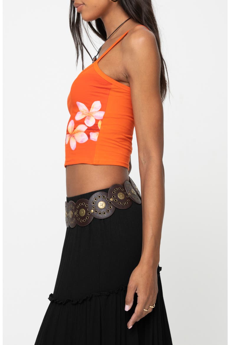 Sunset Crop Camisole, Alternate, color, ORANGE
