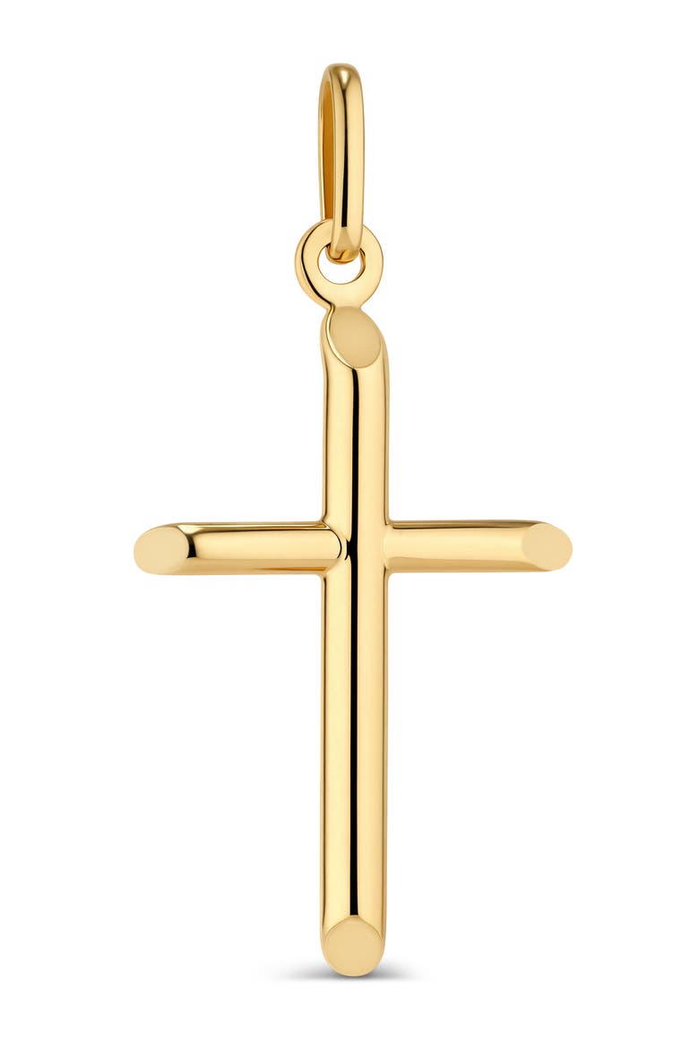 Cross Pendant in 14K Gold, Main, color, Yellow Gold
