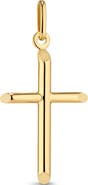DEVATA Cross Pendant in 14K Gold