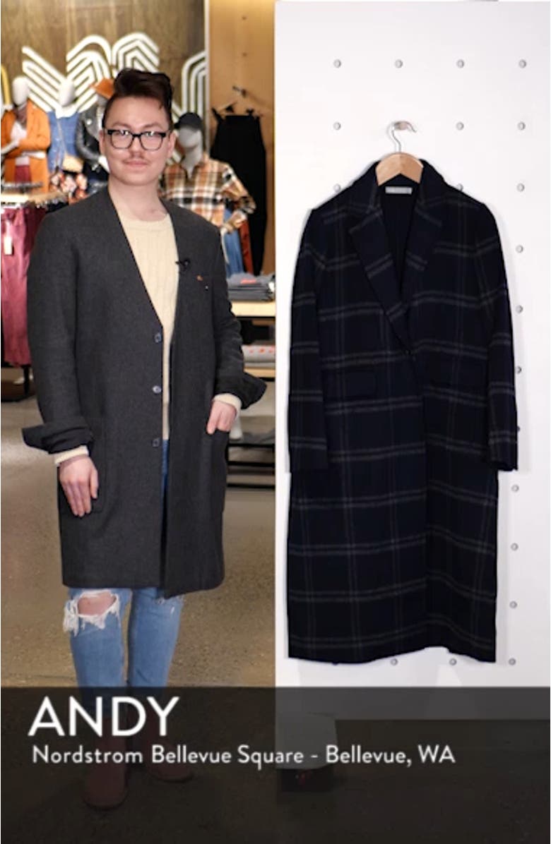 Shadow Plaid Coat, sales video thumbnail