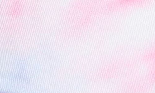 The Accessory Collective Kids' Tie Dye Baseball Cap In Pink