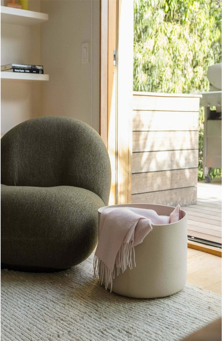 Graf Lantz Merino Wool Large Bin, Alternate, color, Feather