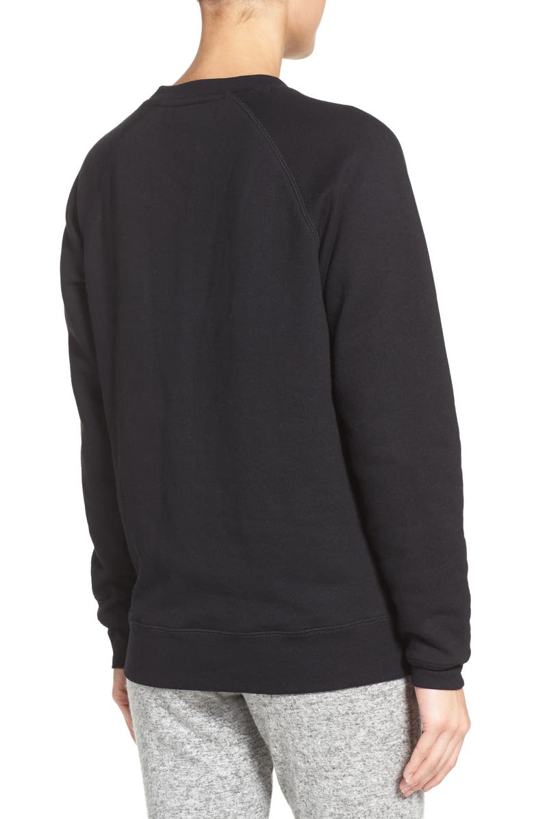 BRUNETTE the Label 'This Wine' Crewneck Sweatshirt, Alternate, color, 