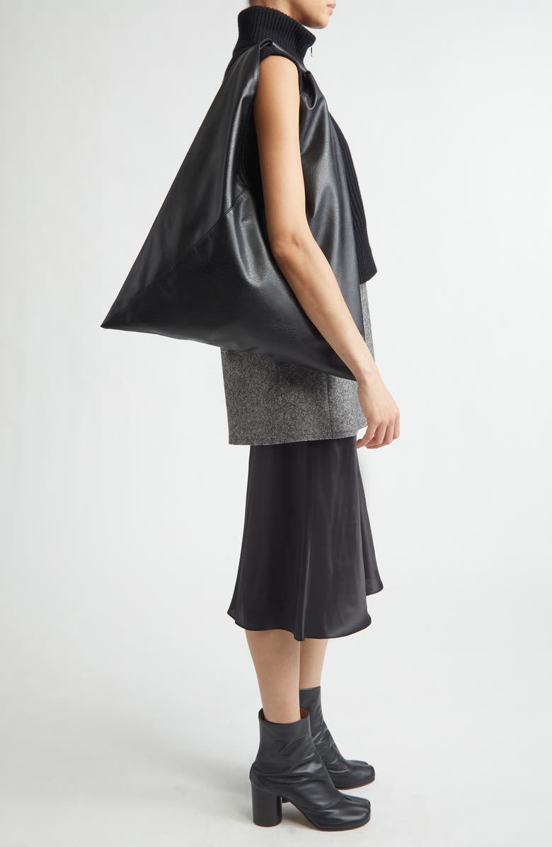 Maison Margiela XL Box Bag, Alternate, color, Black