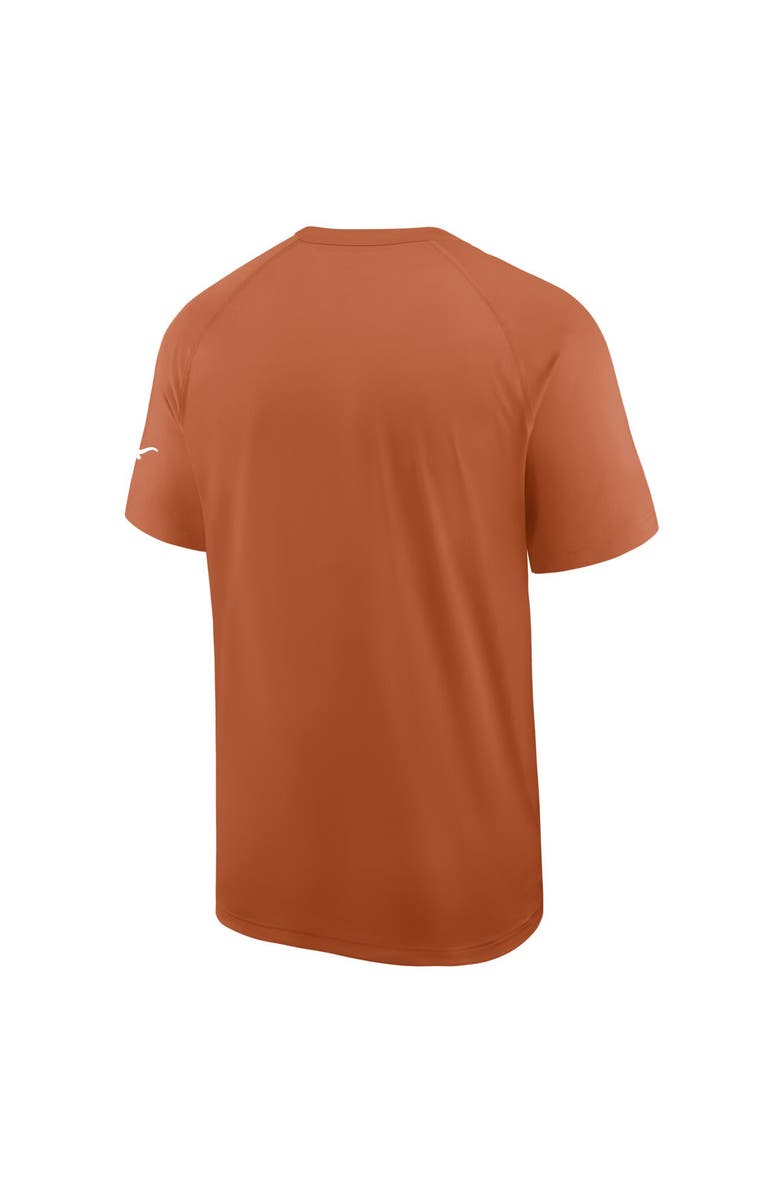 Nike Men's Nike Burnt Orange Texas Orange Ready Raglan Premium Performance T-Shirt, Alternate, color, Burnt Orange