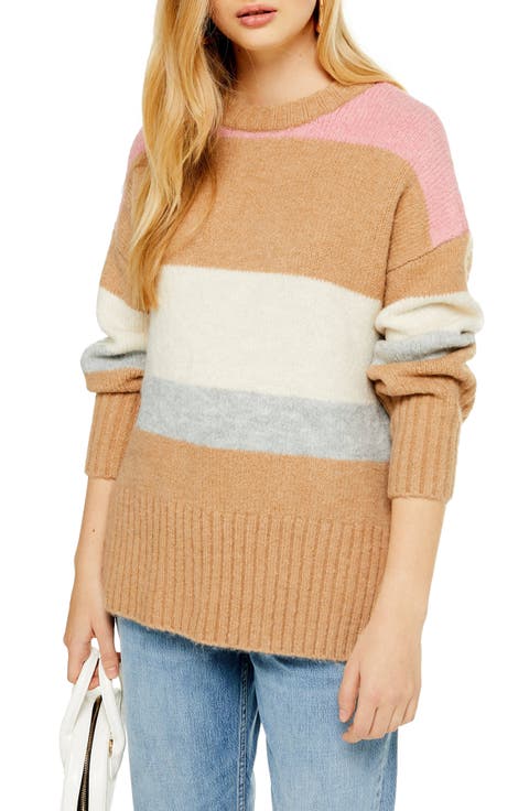 Supersoft Stripe Crewneck Sweater