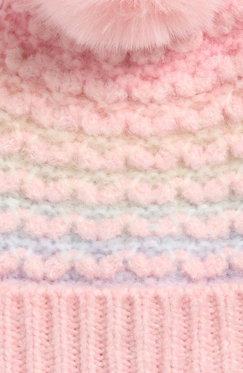 Capelli New York Kids' Bird's Eye Beanie & Gloves Set, Alternate, color, Pink Combo