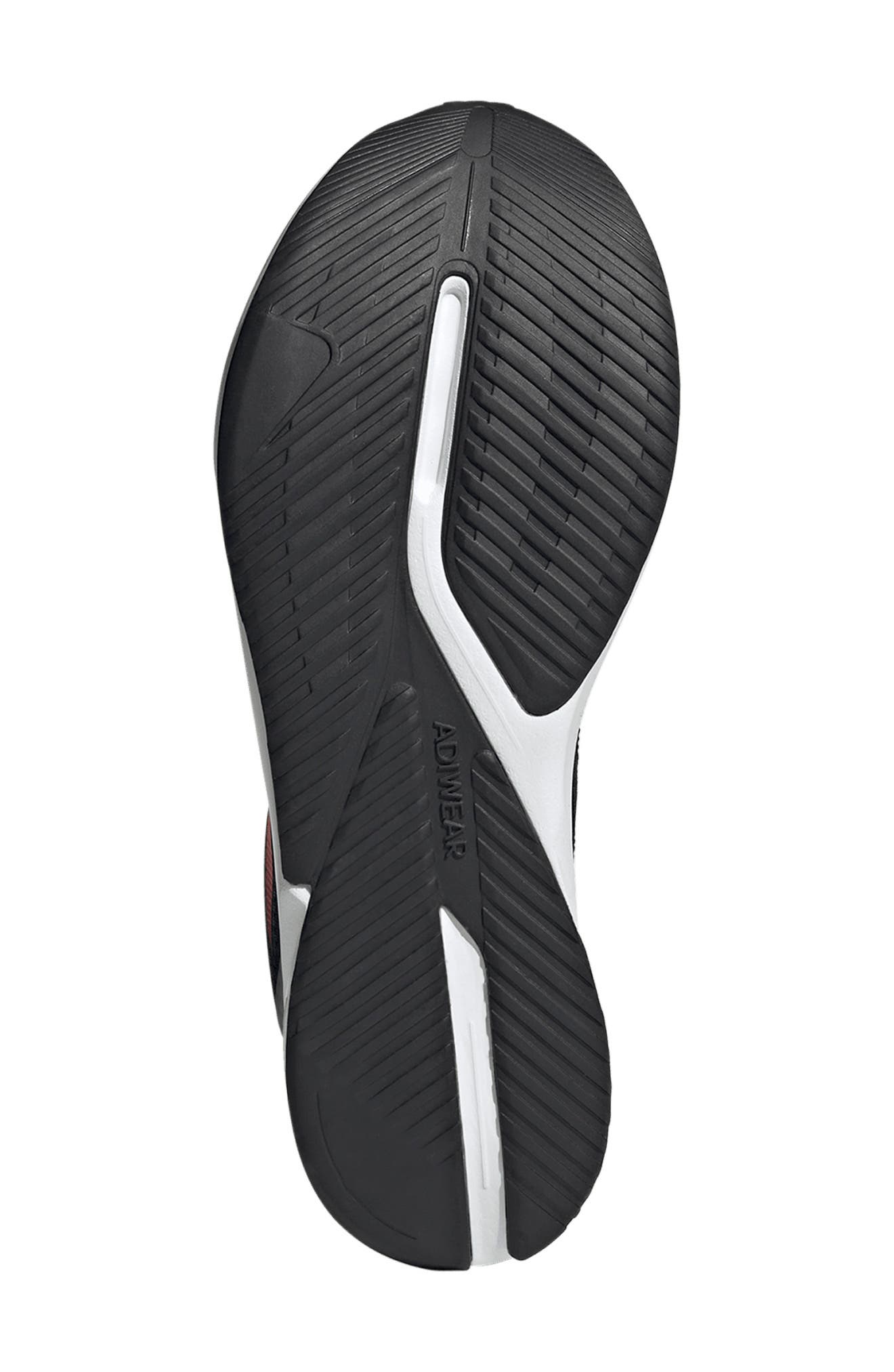 adidas Pureboost 5 Sneaker, Alternate, color, Black/ Solar Red/ Grey