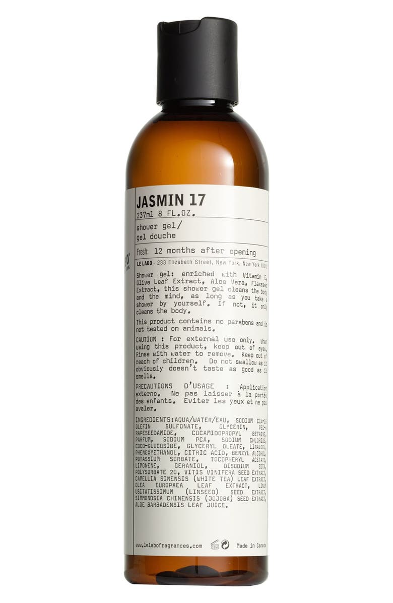 Le Labo Jasmin 17 Shower Gel, Main, color, 