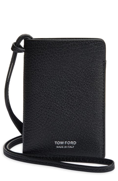 Grained Leather Card Case