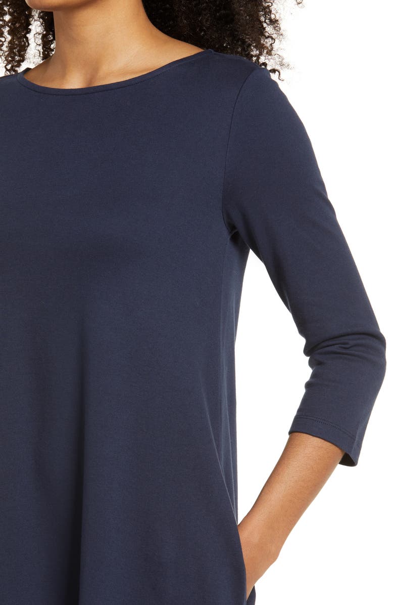 1901 Tie Back Stripe Knit Dress, Alternate, color, 