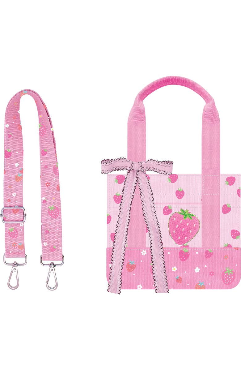 HOT FOCUS Classy Strawberry Tote Bag, Main, color,