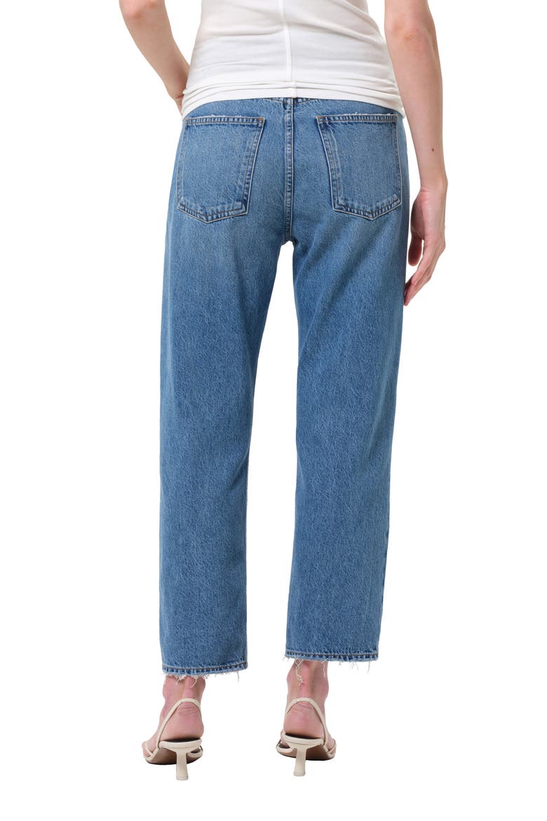 '90s Mid Rise Crop Relaxed Straight Leg Jeans, Alternate, color, SHRINE