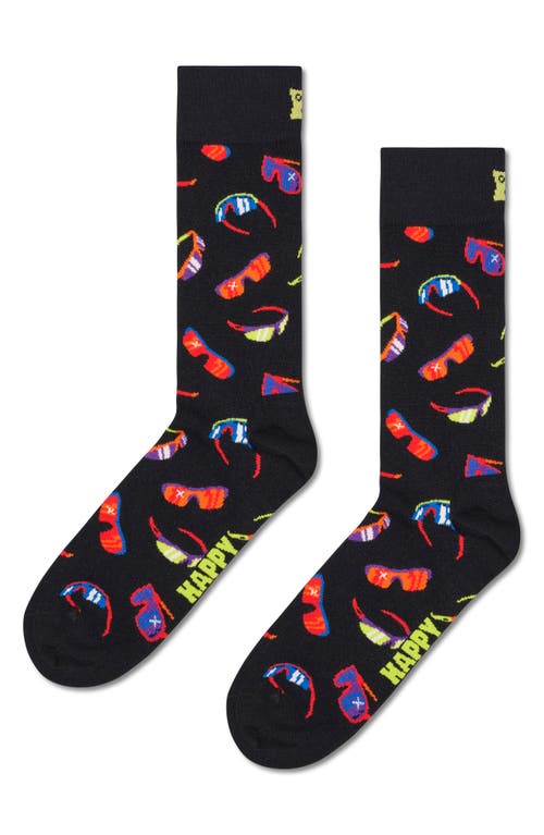 Happy Socks Assorted 3-pack Fast Sports Cotton Blend Socks Gift Box In Multi