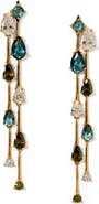 Nadri Hera Double Linear Earrings