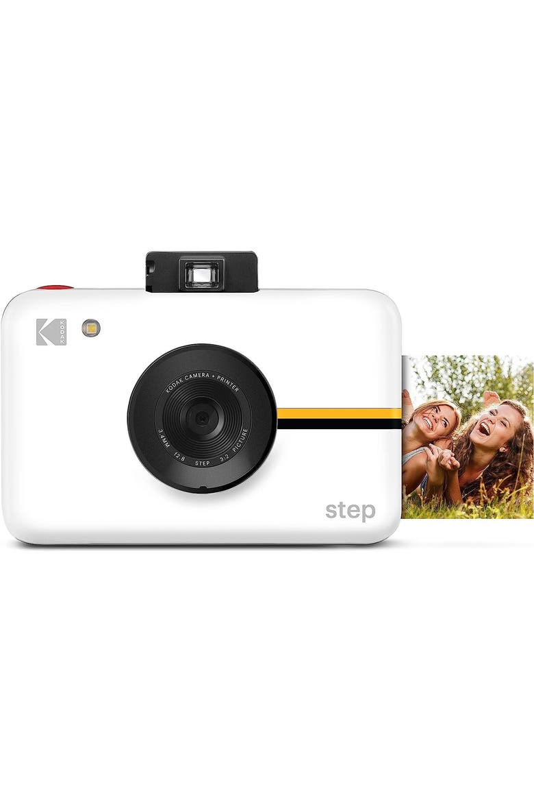 Step Camera Bundle + Zink Paper & Case, Alternate, color, White