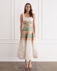 Aqua Blu Phoebe Midi Dress