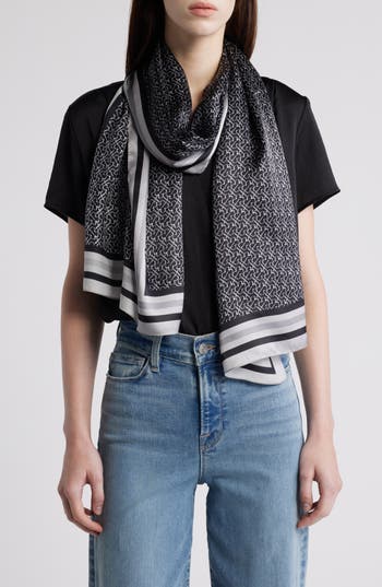Nordstrom Print Silk Oblong Scarf