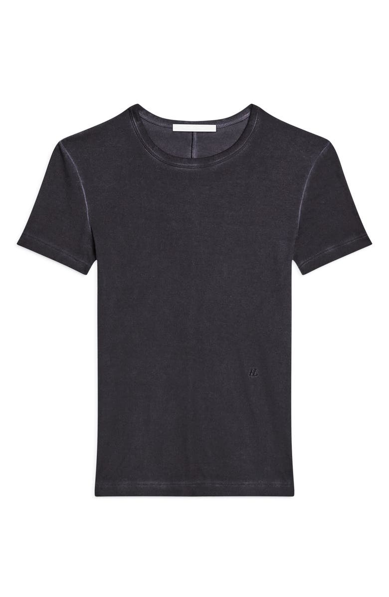 Helmut Lang Garment Dyed Shrunken Pima Cotton T-Shirt, Alternate, color, 