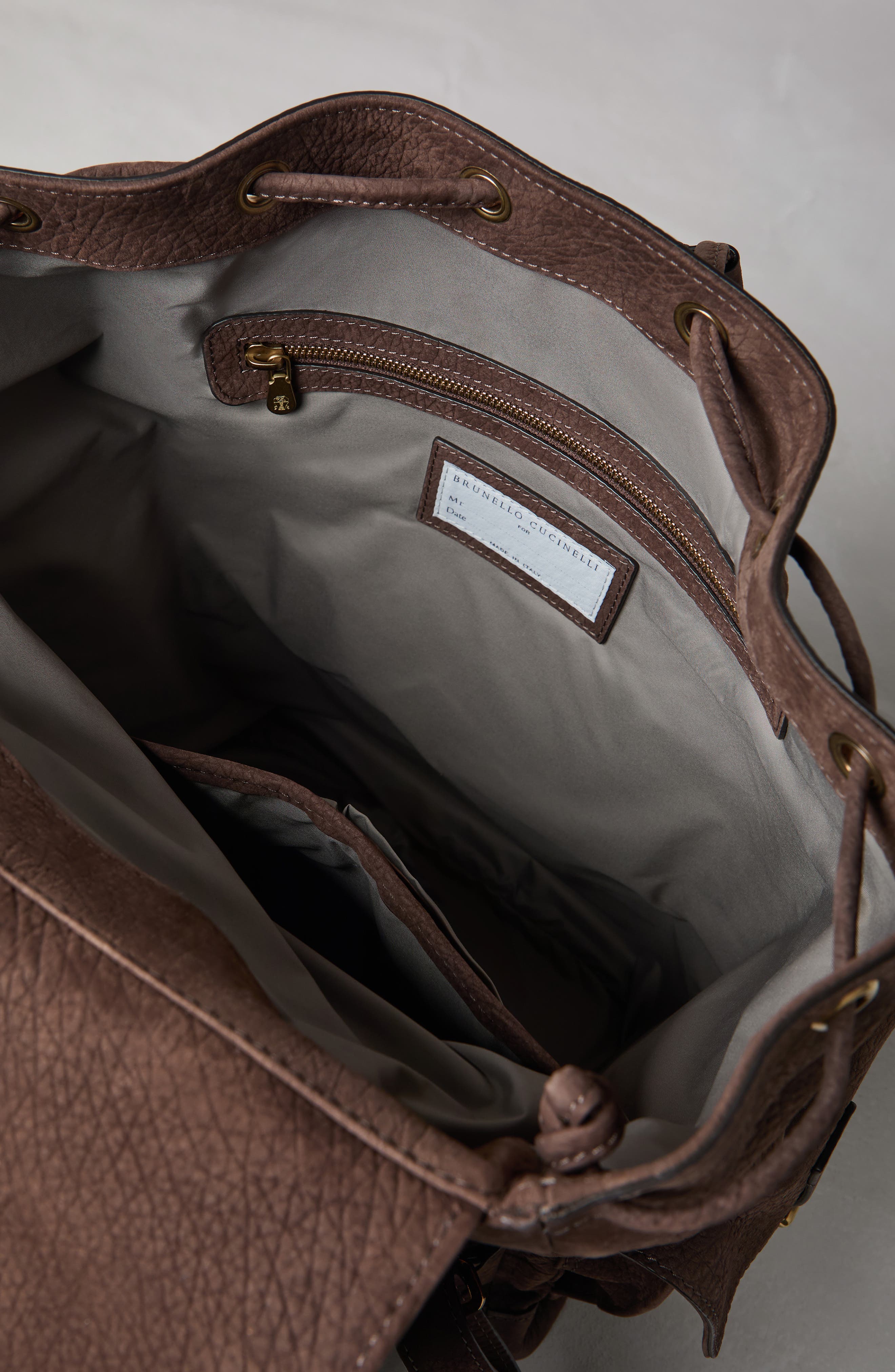 Brunello Cucinelli City Backpack, Alternate, color, 