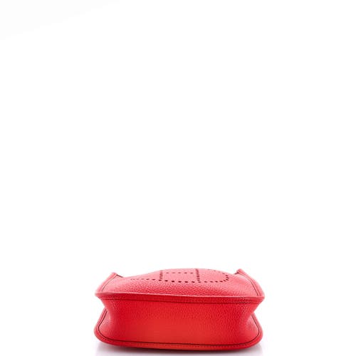 Pre-owned Hermes Hermes Evelyne Bag Gen Iii Clemence Tpm In Red