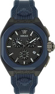 Versace V-Legend Chronograph Strap Watch, 44mm