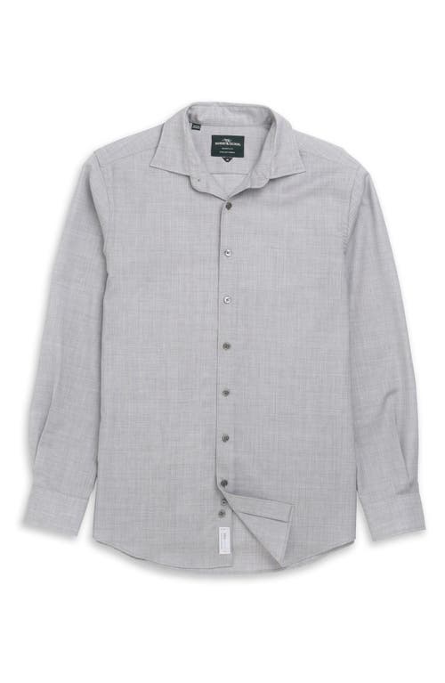 Rodd & Gunn Esk Valley Wool Mélange Button-up Shirt In Gray