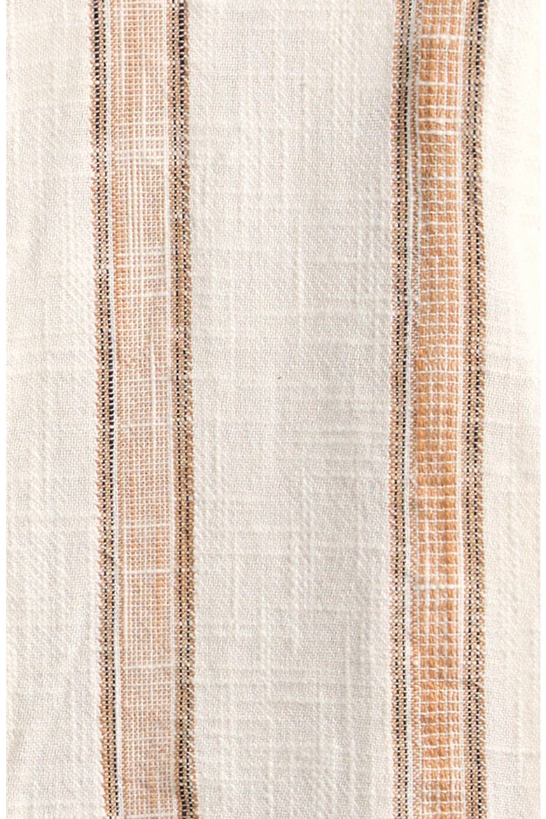 Kids' Stripe Cotton Button-Up Shirt, Alternate, color, NEUTRAL